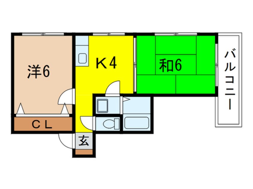 間取図 野田ハイツ