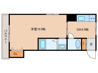 間取図 コ－ポナガノ