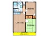 丸栄ライオンズマンションＢ棟 2LDKの間取り