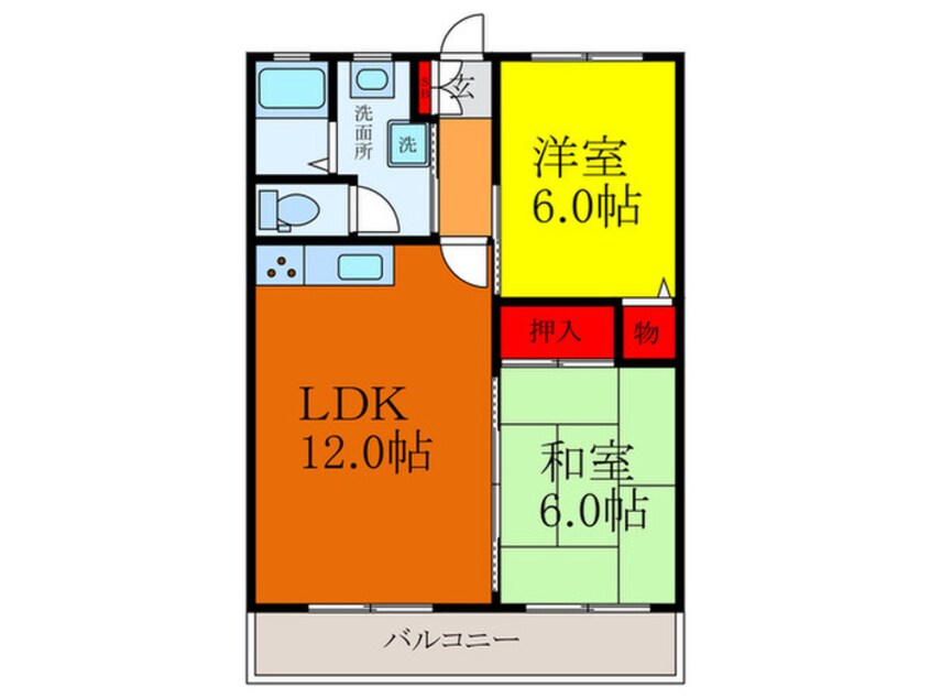 間取図 丸栄ライオンズマンションＢ棟