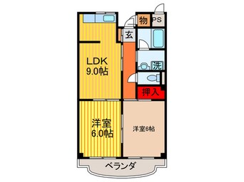 間取図 ロイヤル忍ヶ丘