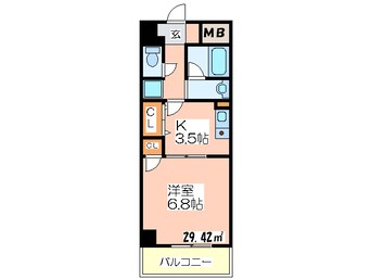 間取図 アネシス鶴見