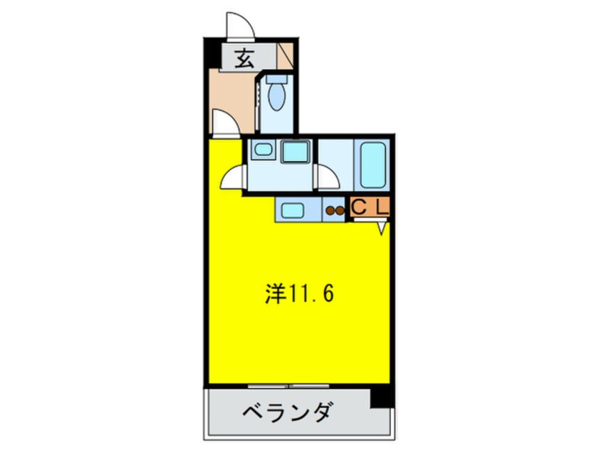 間取図 ボヌ－ル恋野