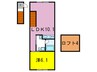 ＯＨＧＩソラノマ 1LDKの間取り
