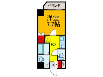 間取図 Siete布施駅前