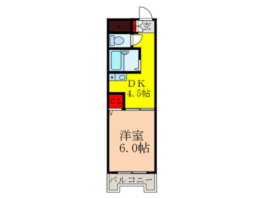 間取図 ポールハイツ