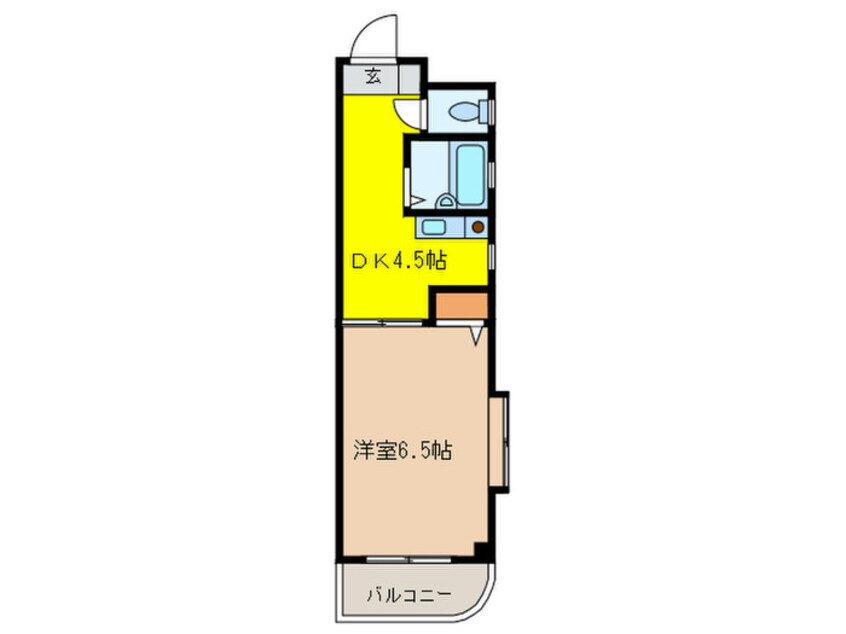 間取図 ポールハイツ