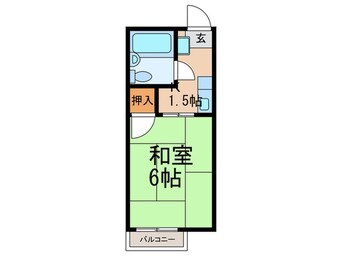 間取図 シティハイム清風