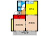 Ｓｅｒｉｅ東大阪 2DKの間取り