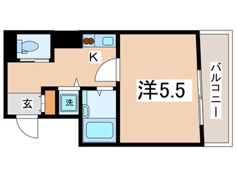 間取図 ソミュ－ル南栄