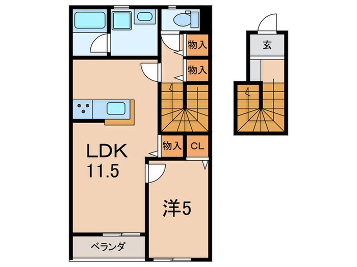 間取り図 エクセルコートⅠ
