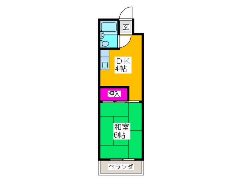 間取図 みなづきハイツ