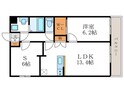 仮）nukumori桂川南の間取図