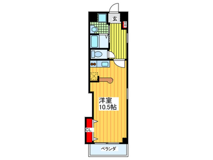 間取図 アルママ－テル