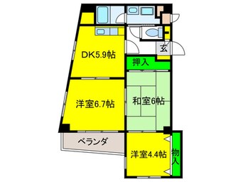 間取図 レジーナ鳳