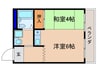 student MATSUDA 2Rの間取り