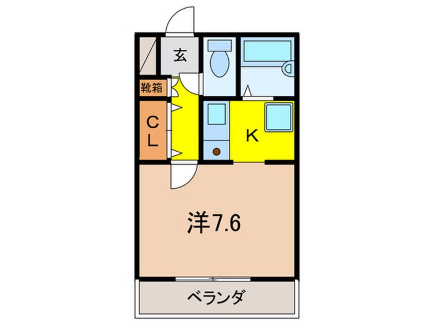 間取図 ウエルズ２１門戸