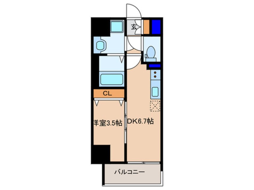 間取図 仮）ソルテラス本庄西クレアスト