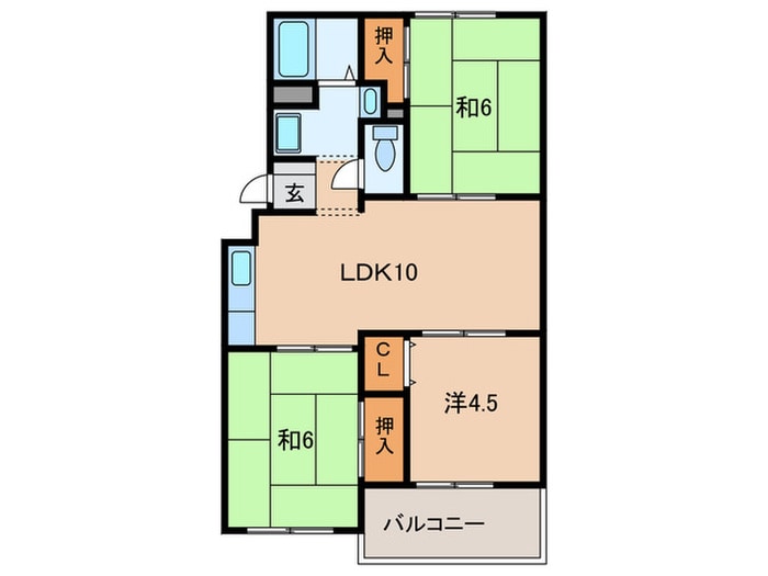 間取り図 ブエナビスタ