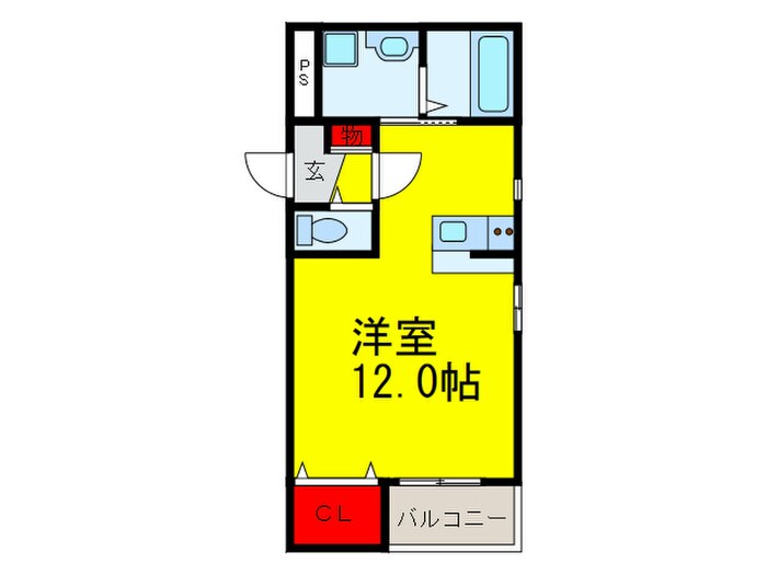 間取り図 フローリッシュ加美南