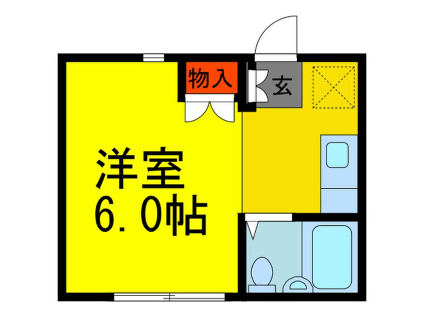 間取図 グリ－ンヒルズ２番館