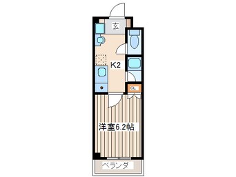 間取図 ビビット北堀江