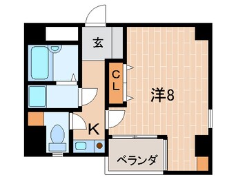 間取図 アクトアベンテ伊丹