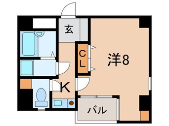 間取図 アクトアベンテ伊丹