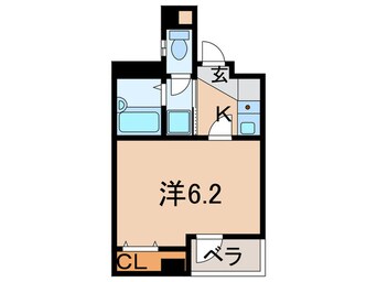 間取図 アクトアベンテ伊丹