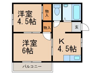 間取図 六甲アビタシオン