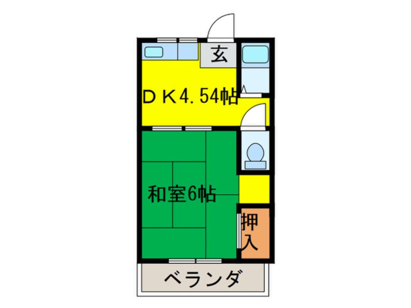 間取図 ウリワリマンション