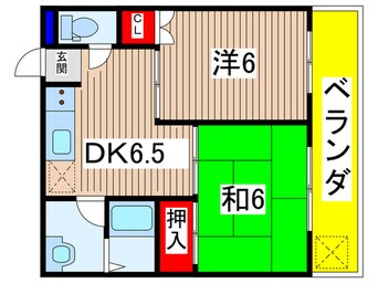 間取図 サンサーラ春嶺