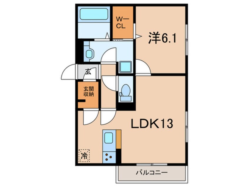 間取図 リジエール加古川
