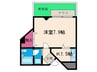 ナヴィ－ル箕面 1Kの間取り