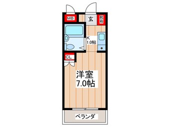 間取図 シャイングレ－ド２１