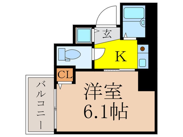 間取り図 CityLifeプレサンス新大阪(704)