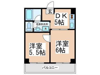 間取図 ロイヤルハイム下寺