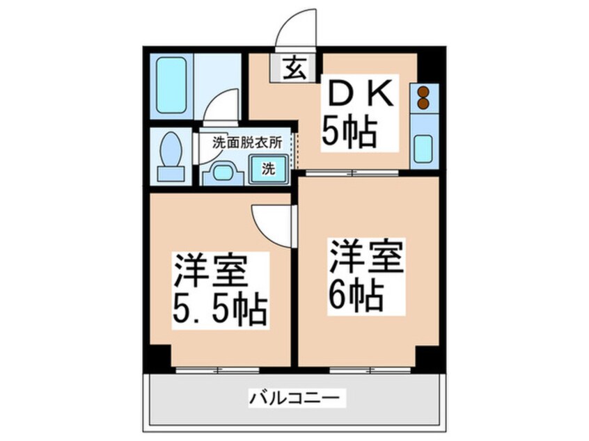 間取図 ロイヤルハイム下寺