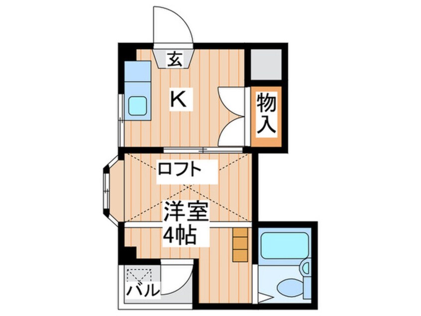 間取図 三和ハイツ大利