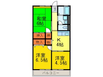 間取図 エスティハイム