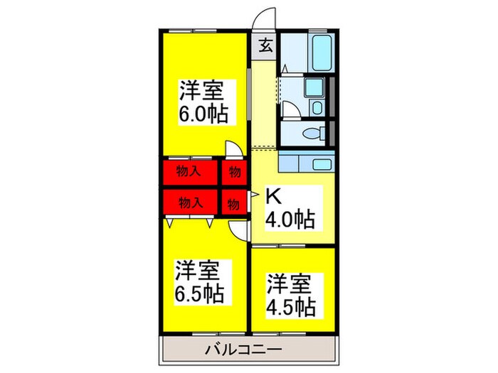 間取り図 エスティハイム