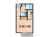 ＫＯＳＴＢＡＲ 1Kの間取り