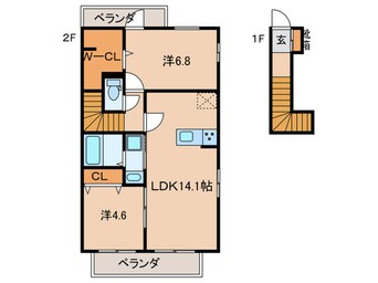 間取図 セジュール名和