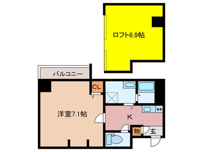 間取り図 エヌエムスワサントドゥウエスト