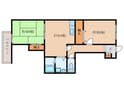 フィルハウゼ五条の間取図