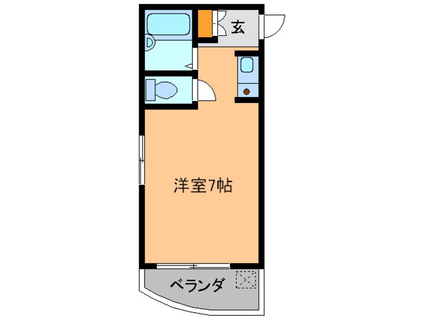 間取図 共栄ハイツ