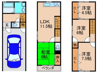 間取図 我孫子戸建