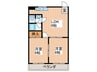 Residence Excelle 2LDKの間取り