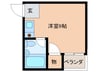 ハマンション枚方元町 1Rの間取り