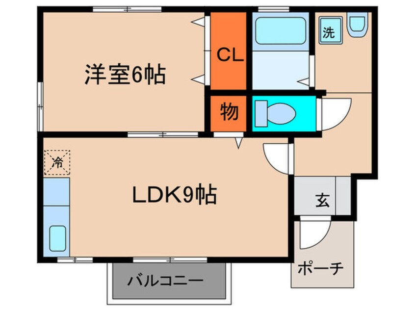 間取図 サンフォ－ムハラダン
